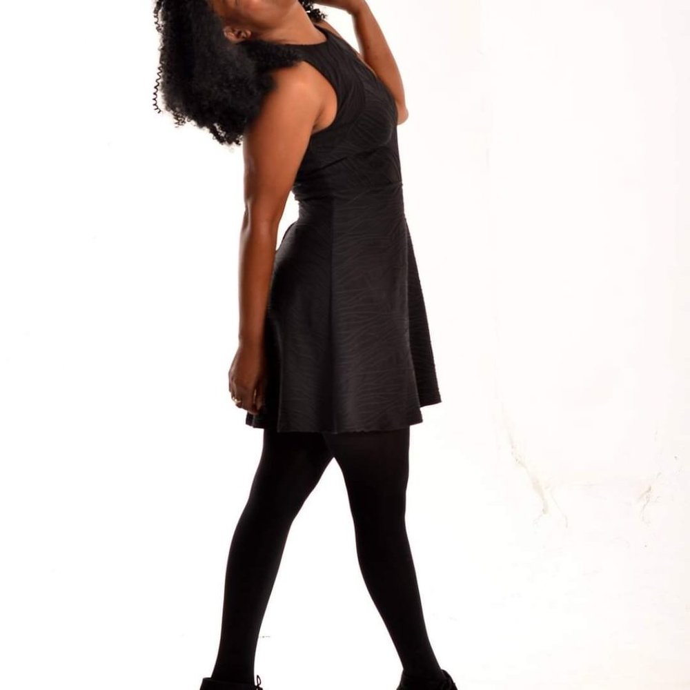 Black after five dress